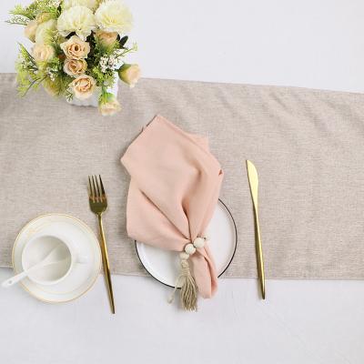 China Reusable Napkin Customized Color Reusable 100% Pure Cotton Cloth Set Mat For Restaurant Dinner Wedding Linen Kitchen Towel Table Napkins Cloth for sale