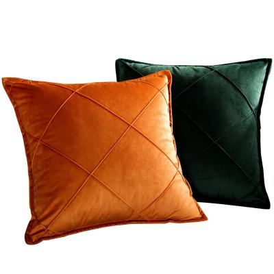 China Factory price viable solid color nordic decorative pillow case cushin cover for sofa bedroom custom size for sale