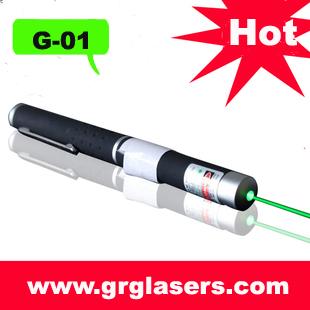 China 5mw Green Laser Pointer Pen Mid -Open  Bean Light High Power 532nm With 5 MILE RANGE Made In China for sale