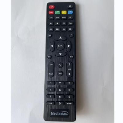 China IR STB Remote Control for Mediastar in 45 IR Keys Black for sale