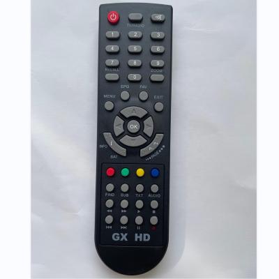 China IR STB Remote Control For GX HD In Black 44 Key IR Remote for sale