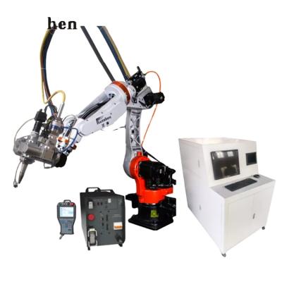 China Hotels Hanshen Fiber Laser Welding Machine 1000W Robot Laser Robot Welding Machine Price for sale