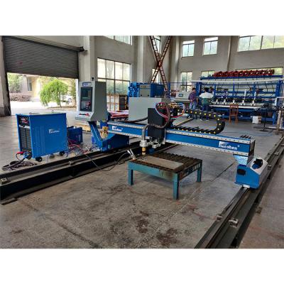 China Horizontal Rail Gauge With Optional Vertical Wholesale Plasma Cutting Machine Small CNC Torch Gantry CNC Torch Machine for sale