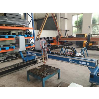 China Horizontal Rail Gauge With Optional Vertical Two Side Drive Motor Track Gantry CNC Small Flame Cutting Machine Plasma Cutting Machinery for sale