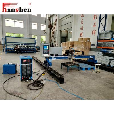 China Horizontal Rail Gauge with Optional Vertical Track China Brand Hanshen HCZ Series CNC Plasma Cutting Machine Popular Mini Ganter Plasma Cutting Machine for sale