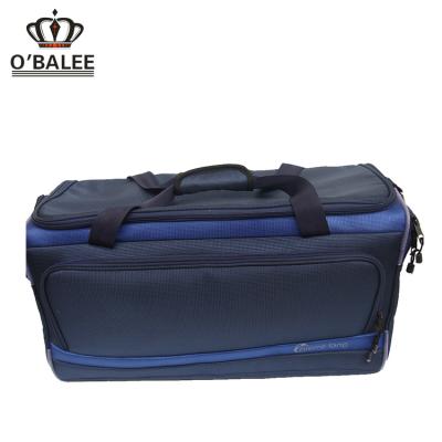 China Free Sample Durable Promotion Fire Proof Trolley System Custom High Quality YKK-Zipper EVA Padded 1200D Nylon Sports Bags For Tennis for sale