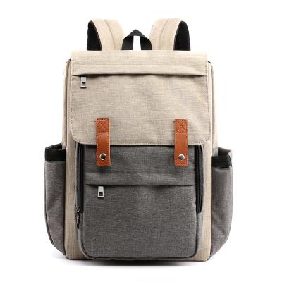 China Fashion Nylon High Quality Wholesale Free Sample Oxford Backpack Manufacturers Custom Multifunctional Waterproof Diaper Bag Backpack for sale