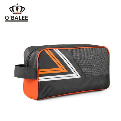 China Amazon OEM Fashion Durable Popular Selling Nylon Custom Printing Waterproof Shoe Pouch In Promotional Bags for sale