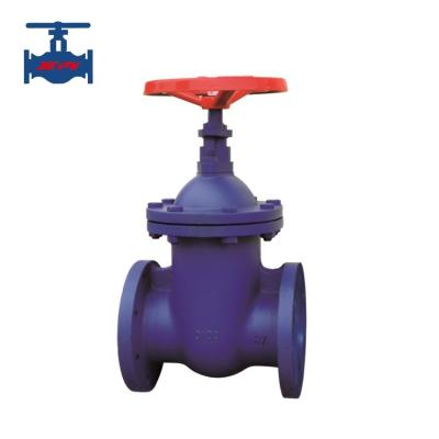 China Cast Iron Non Rising Stem Gate Valve Manufacturers With Brass Seal for sale