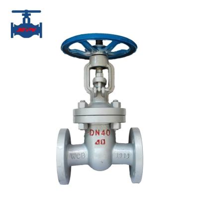 China Werkgewicht WCB Flanged Gate Valve voor gebruik in waterstoompijpleidingen Te koop