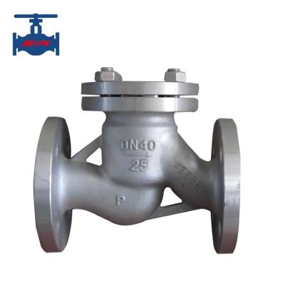 Chine Valve de contrôle de levage en acier coulé en acier inoxydable à brides ANSI GB Standard à vendre