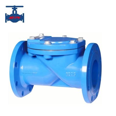 China Ductile Iron Rubber Disc Swing Check Valve For Water Pipeline for sale