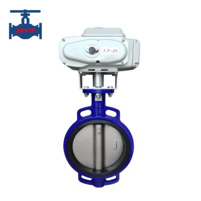 China Wafer Type Concentric Butterfly Valve Electric Actuator For Industrial for sale