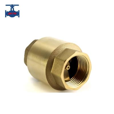 China Female Threaded Lift Type Check Valve Brass For Vertical Pipeline for sale