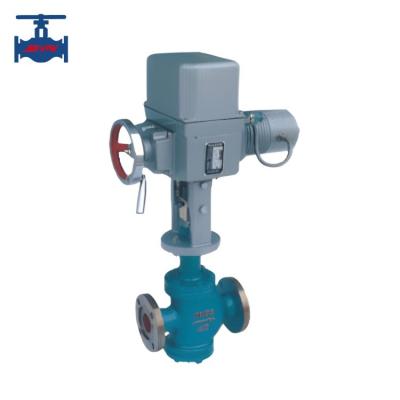 China WCB Electric Modulating Control Valve Single Seat / Double Seat Electric Regulating Valve for sale