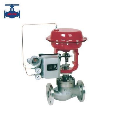 China WCB CF8 CF8M Pneumatic Diaphragm Type Pressure Regulating Control Valve With Positioner for sale