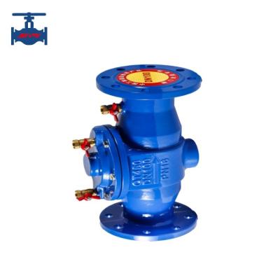 China Compact Hydraulic Water Control Valve Ductile Iron Flanged Backflow Preventer for sale