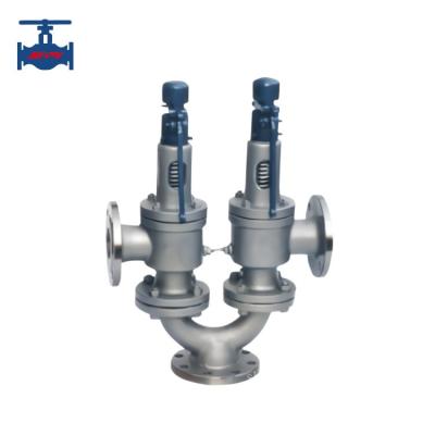 China WCB Double Spring Loaded Safety Valve For Steam 18 Months Warranty for sale