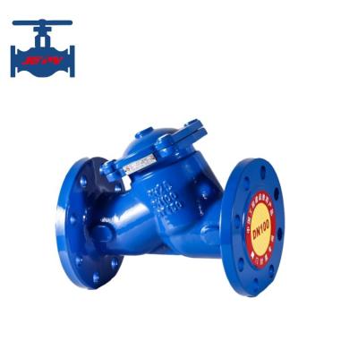 China JGPV Hydraulic Water Control Valve Ductile Iron Y Strainer For Water Pipeline Filter for sale