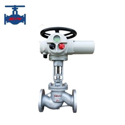 China OEM ODM Electric Actuator Globe Valve Gegooid staal Roestvrij staal Globe Valve Te koop