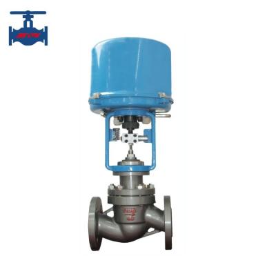 China Electric Actuated Single Seated Control Valve for sale