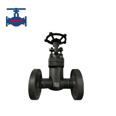 中国 API 602 Standard Class 150 SS304 Bellow Seal A105 Forged Gate Valve 販売のため