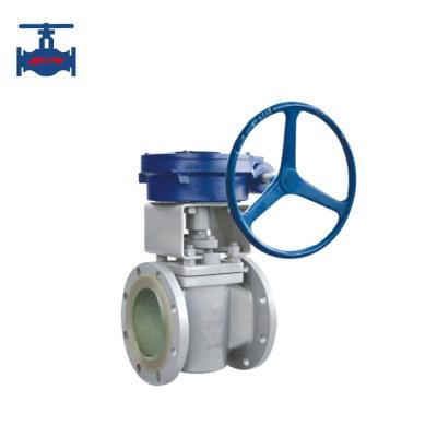 Cina ANSI Standard in acciaio inossidabile tipo manica in acciaio fuso di tipo Soft Seal Plug Valve in vendita