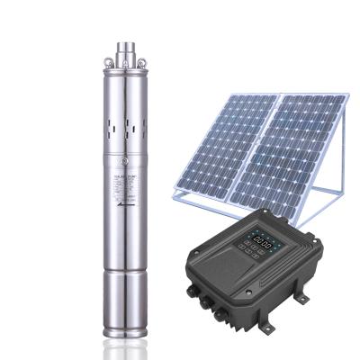 China OEM/ODM Acceptable Off Grid Water Solar Pump Supply Deep Well Borehole DC Submersible Motor Made In China Solar Centrifugal Pumps for sale