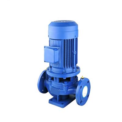 China OEM/ODM Acceptable 1.1KW Water Transfer Inline Pump Electric Motor Vertical Single Stage 3 Inch Pipeline Booster Pump Centrifugal Manufacture for sale