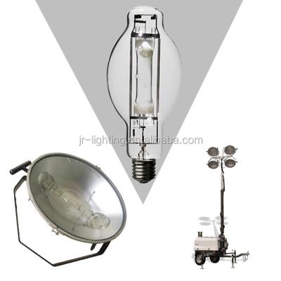 China High Power 1000W Outdoor Lighting Metal Bulb BT Halide Lamp Suitable For Mobile Light Tower Lighting for sale