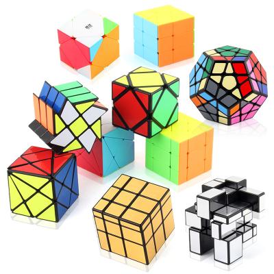 China High Speed ​​Cube Puzzles Cube Moving Person Educational Toys Environmental Material Brain Training Toy QiYi for sale