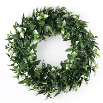 China Green Christmas Wreath Garland Wire Garlands Wholesale Decorative Garlands Festival Performance Decoration for sale