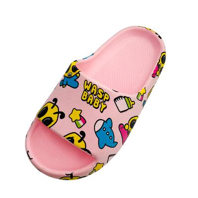 China Summer waterproof hot sale children's best cartoon designer girls yezzy slippers for sale