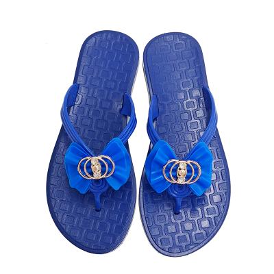 China Fashion Trend Women's Summer Beach Non-Slip Home Slippers Flip Flops Outside Slides Chanclas for sale