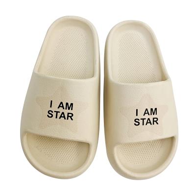 China 2021 hot sale best designer waterproof slides boys girls yeezy slippers for kids for sale