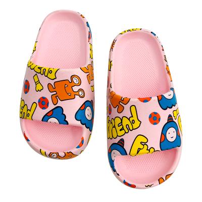 China 2021 Waterproof Hot Selling 1-3 Years Old Toddler Slippers For Clear Kids Children Kids Tie On Slipper With Elastic Band for sale