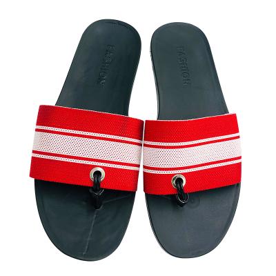 China 2021 New Fashion Style Quality Beach Custom Office Designs New Summer Style Luxury Flat Outdoor Men Anti-slippery PVC Slide Man Shoes Slippers for sale