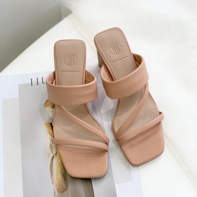 China High Quality Lightweight Women Casual Shoes Comfortable High Heel Sandals For Women 2023 for sale