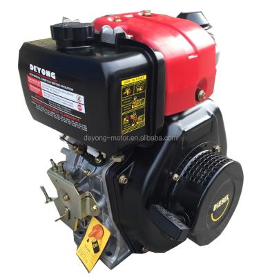 China Italy Air Cooled Type Air Cooled Portable Diesel Engine 10hp / 12hp for sale