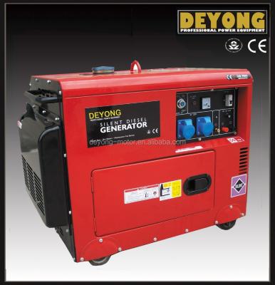 China Cheap price of dynamo diesel silent generator for home use DY6000LN-3phase for sale