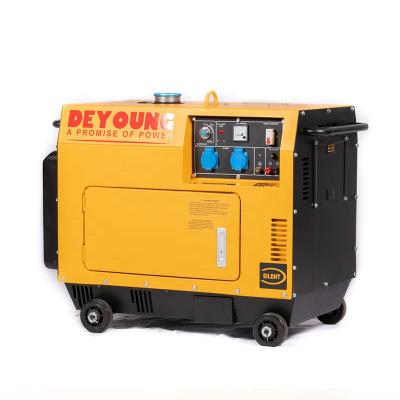 China KDE6700T GENERATOR/KDE6700TA SILENT DIESEL GENERATOR DY6000LN for sale