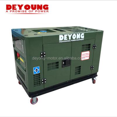 China DY12000LN Soundproof Diesel Generator 3 for sale