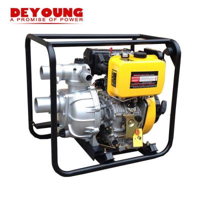 China Sewage Hauling and Flood Control Top Selling Large Fuel Tank 12.5litrs Portable Diesel Water Pump (Optional) for sale