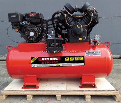 China DYK-10T/DY3090G 14Pa Gasoline Lubricated Air Compressor for sale