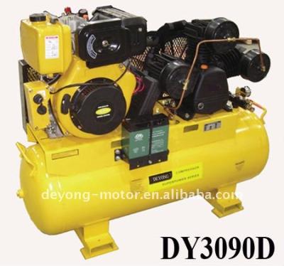 China Lubricated High Pressure Diesel Air Compressor (DY3090D) for sale