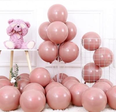 China Eco-friendly Inflatable Wedding Ball Birthday Party Air Balloon 10 Inch Standard Matte Ball Latex Balloon for sale