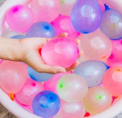 China Novelty Wholesale Suppliers Custom Balloon Latex Balloons Water Summer Games Sprinkle Self Seal Magic Water Balloon for sale