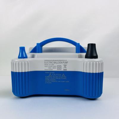 Κίνα Haoshidai Eco-friendly Electric Balloon Blower Pump Machine For Inflating Blue Balloons Double Spout Balloon Pump For Double Balloon προς πώληση