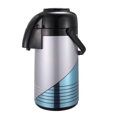 China Custom large size business stainless steel double layer thermostat thermos vacuum logo printed high quality flasks and thermoses for sale