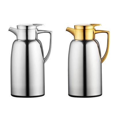 China New Recommended PORTABLE Stainless Steel Insulation Kettle Solid Color Small Size Coffee Pot For Camping for sale